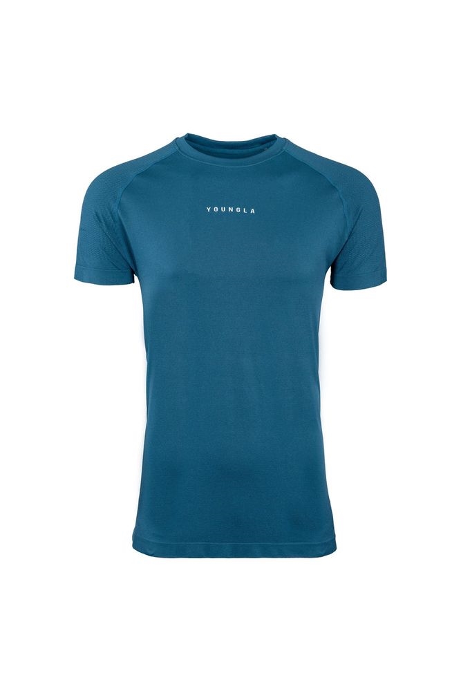 For Sale Popular Young LA Shirts - Mens 454 New Gen Compression Tee Teal