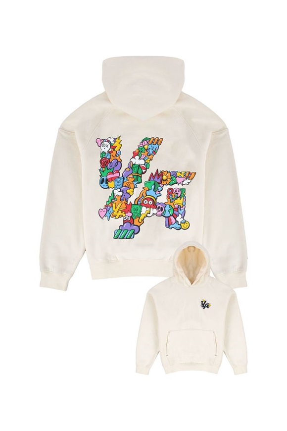 YOUNGLA 511 MIRROR EXCELLENCE HOODIE, Bone, Small