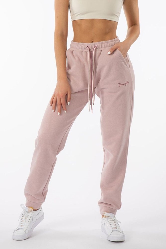 YoungLA, Pants, Youngla Pastel Pump Cover Joggers Warm Up Workout Pants  Pink Size Medium